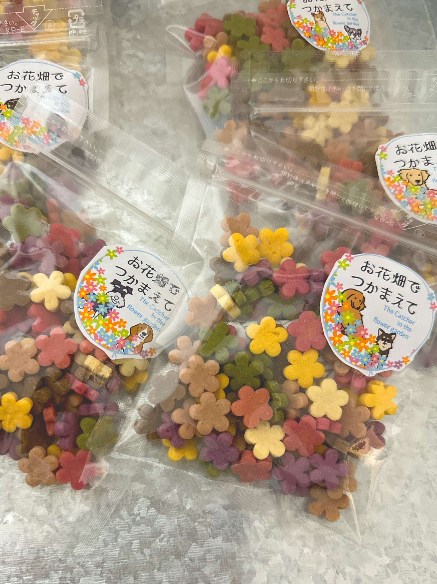 米粉ビスケット お花畑でつかまえて