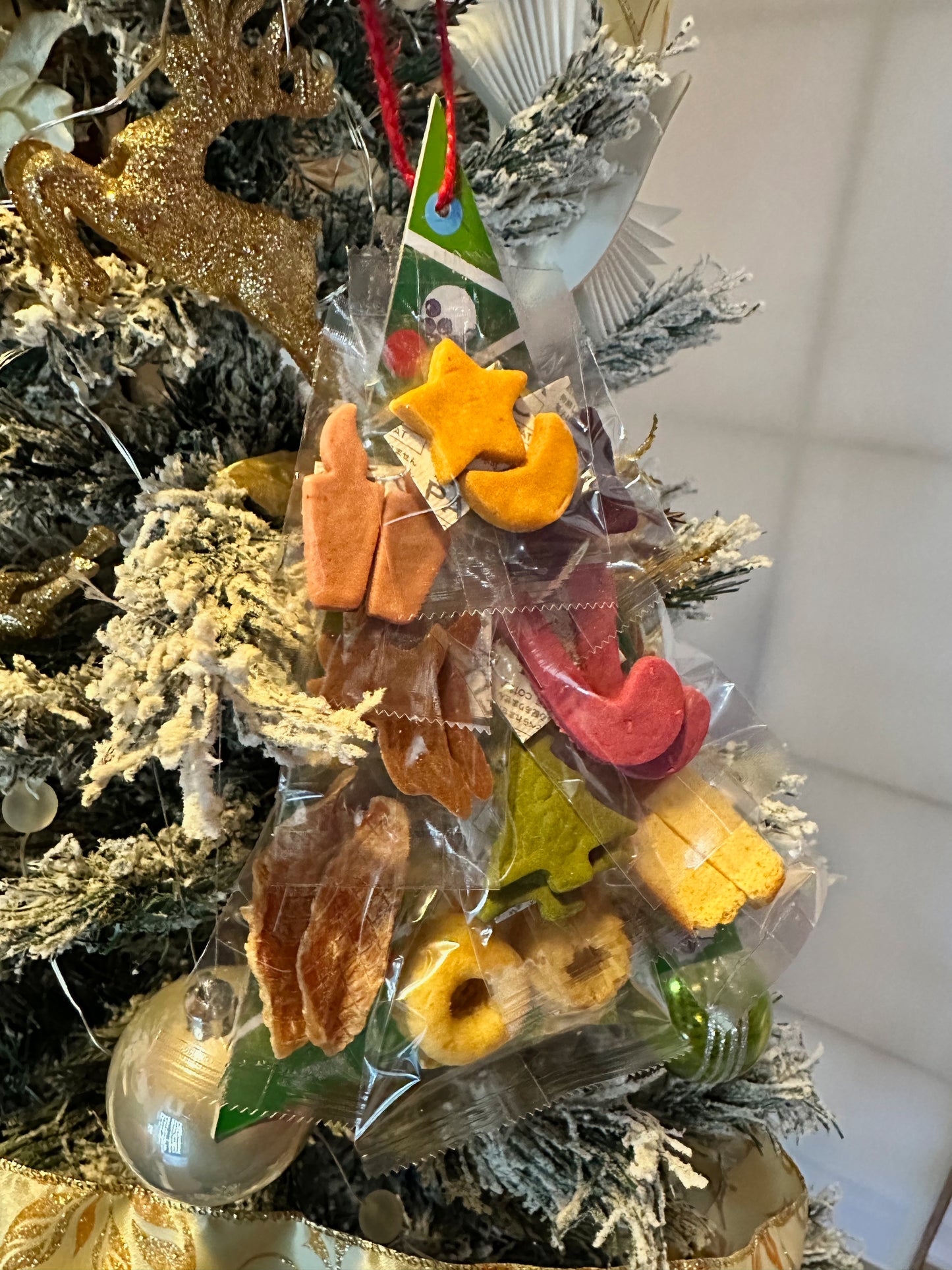 クリスマスビスケットツリー